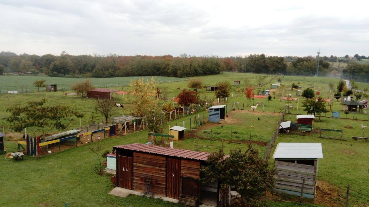 La Petite Ferme De Pouillon - Parc Animalier - Aire De Loisirs住宿加早餐旅馆 外观 照片